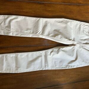 Women’s Skinny Jeans in Cream - Classic Slim Fit